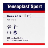 Tensoplast Sport 6 cm x 2.5 meters: Porous adhesive elastic bandage